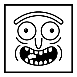 Pickle Rick - Coloring Popeyes